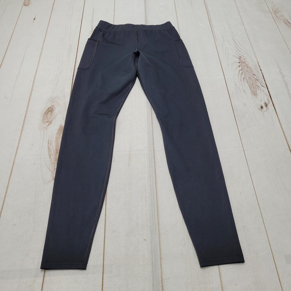 Brooks black source tights athletic running pants small pockets 211340